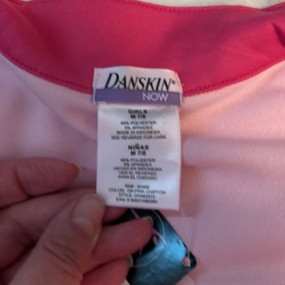 Danskin Now Pink Jacket Girls Size 7/8 NWT - Picture 8 of 15